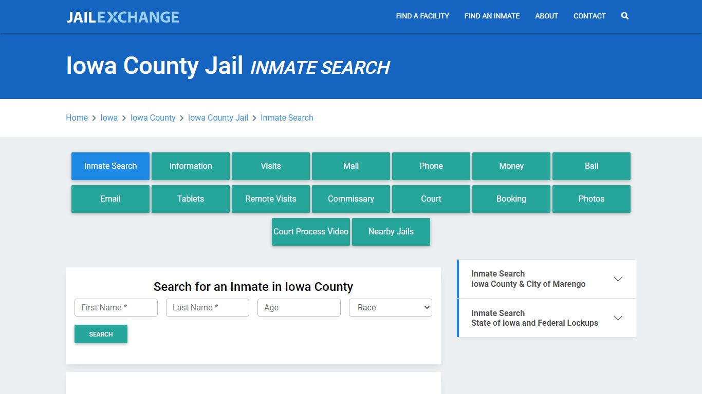 Iowa County Jail, IA Inmate Search: Roster & Mugshots